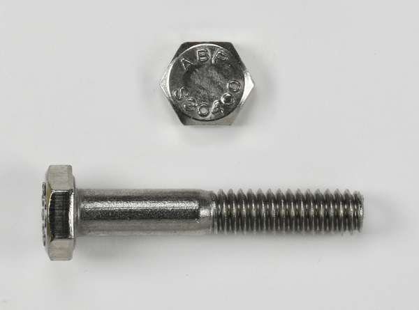 38X114HB316SS 3/8-16 X 1-1/4 HEX CAP SCREW 316 STAINLESS STEEL (1" OF THREAD)